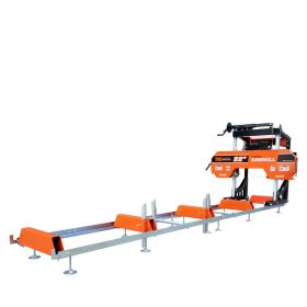 22" Portable Sawmill, 7 HP Command Pro Series Engine, 12' Log Length, 4-Post Carriage with Saw Head Anti-tip Locking, TMG-PSM22