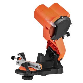 Electric Chainsaw Sharpener, 85W Bench Saw Chain Sharpener 5000RPM, Professional Chainsaw Sharpening Tool with 2 Grinding Wheels for Woodworking